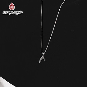 Dây chuyền bạc mặt đuôi cá - Ngọc Quý Gemstones