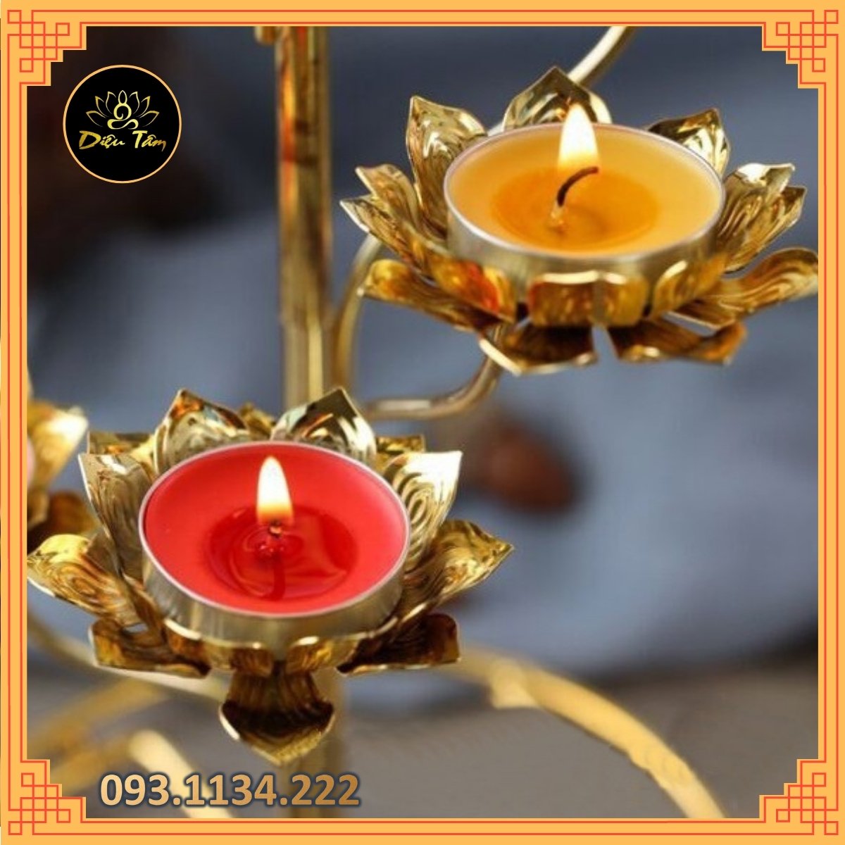 Nến bơ thực vật 100 viên cháy 1h, 2h,3h,4,8h nến cao cấp tealight cúng phật, đồ thờ cúng