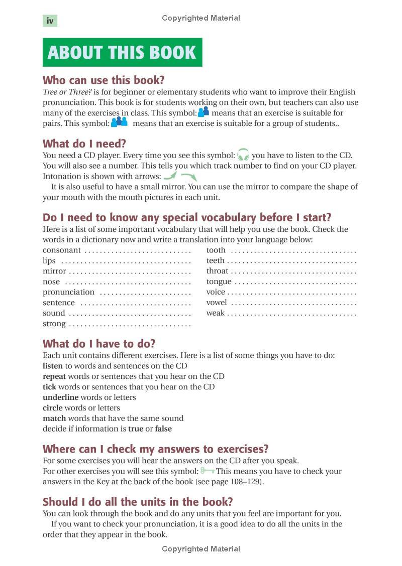 Tree or Three? An Elementary Pronunciation Course (2nd Edition)
