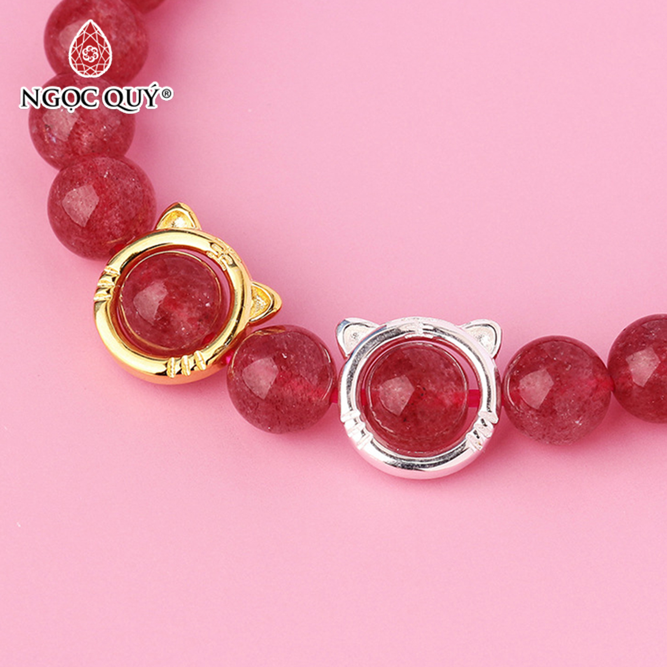 Charm bạc hình hổ - Ngọc Quý Gemstones