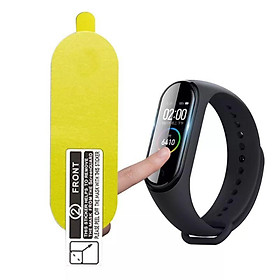 Miếng dán phim TPU mềm bảo vệ toàn màn hình cho đồng hồ miband 4 / miband 5 / miband 6 / miband 7