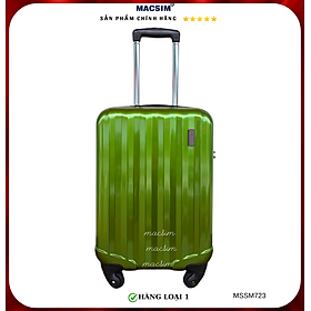 Vali cao cấp Macsim Smooire MSSM723 cỡ 20 inch màu xanh lá - Hàng loại 1