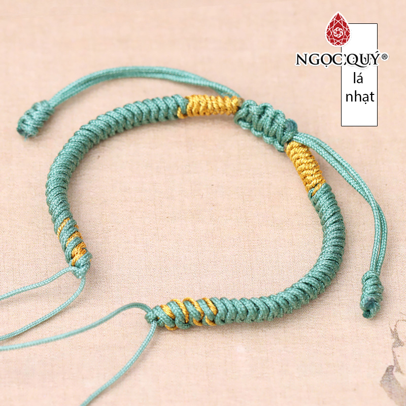 Vòng tay thắt dây vải - Ngọc Quý Gemstones