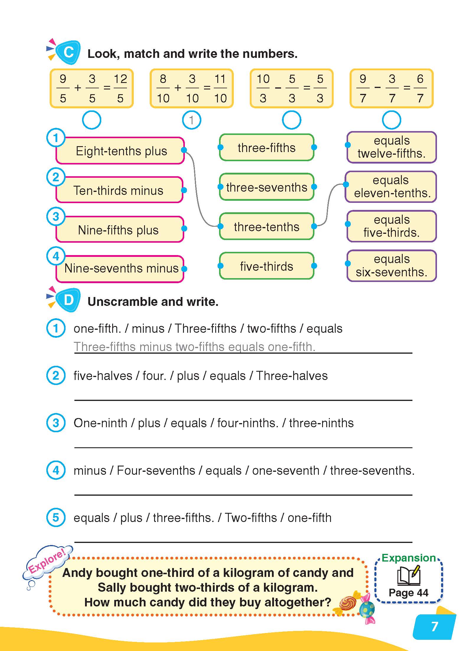 i-Learn English for Math 5 Student