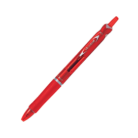 PILOT- VIẾT BI  ACROBALL MỰC ĐỎ/BAB-15M-R-BG