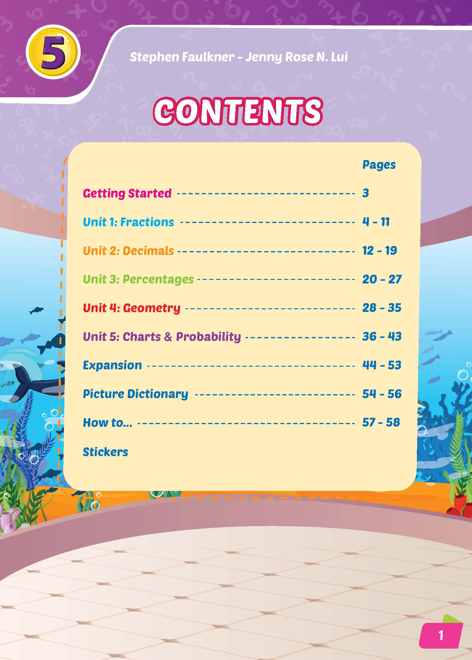 i-Learn English for Math 5 Student