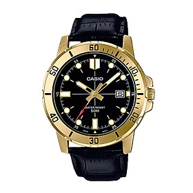 Đồng Hồ Nam Dây Da Casio Standard MTP-VD01GL-1E Chính Hãng - MTP-VD01GL-1EVUDF