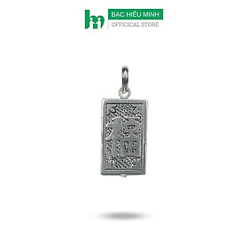 Mặt Dây Chuyền Nam Nữ Bạc Hiểu Minh MDN029s đựng bùa