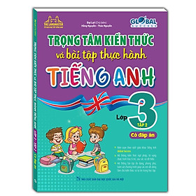 Sách - Global Success - Trọng Tâm Kiến Thức Và Bài Tập Thực Hành Tiếng Anh Lớp 3 - Có Đáp Án - Tập 2 - Minh Thắng