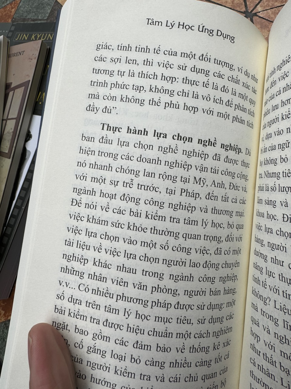 TÂM LÝ HỌC ỨNG DỤNG - René Bionis - Gia Nguyên dịch - Trường Phương Books - Nhà xuất bản Tri Thức.
