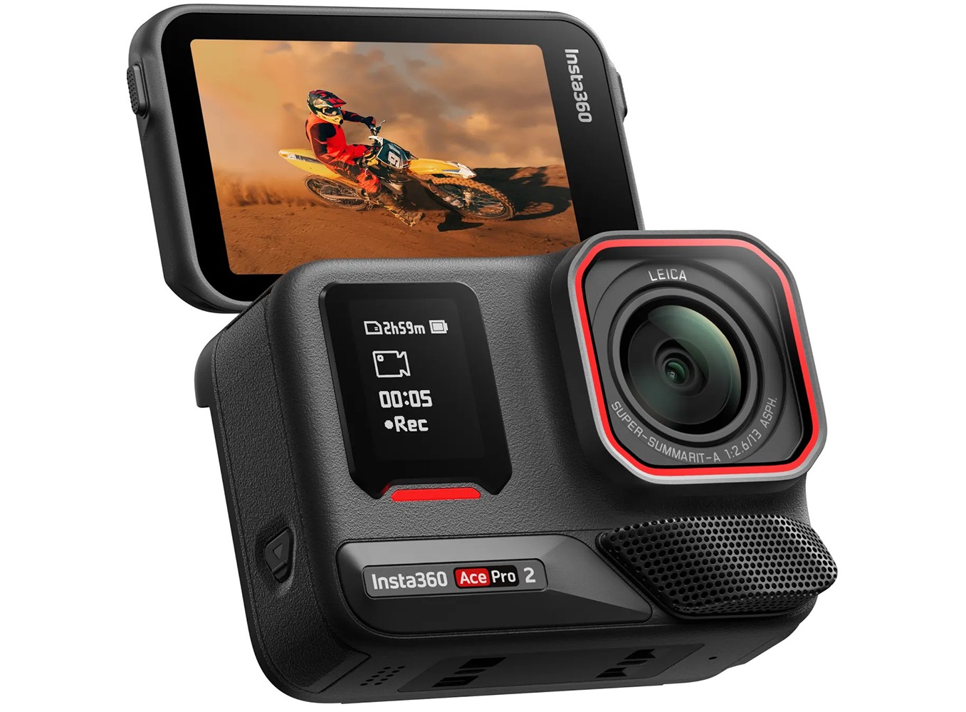 Action camera Insta360 Ace Pro 2 Battery Bundle - Hàng chính hãng