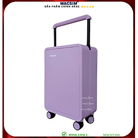 Vali cao cấp Macsim SMLV2306 cỡ 20 inch màu tím - Hàng loại 1