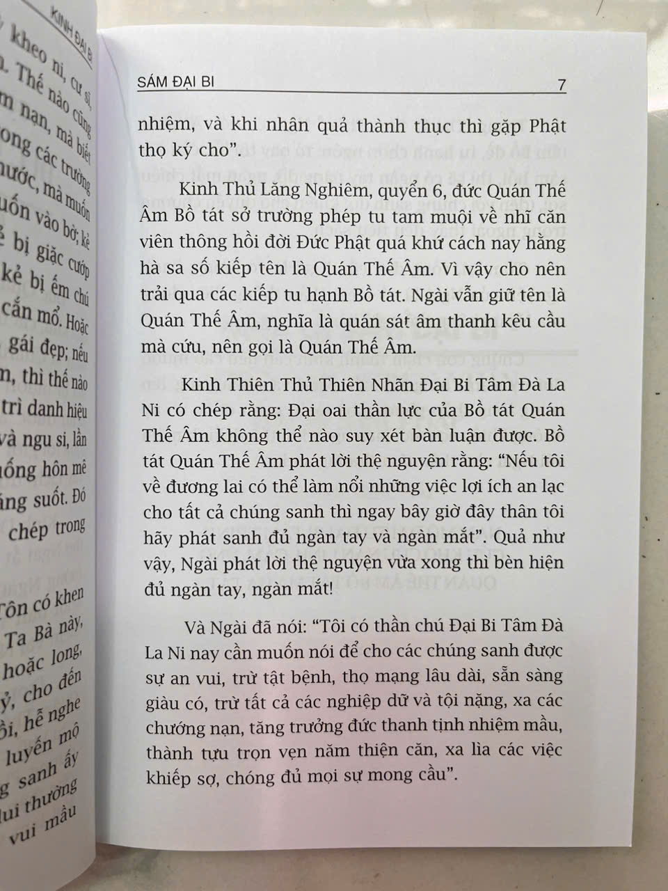 Sách - Kinh Đại Bi Tâm Đà Ra Ni (tranh màu )