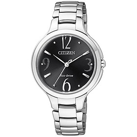 Đồng Hồ Nữ Citizen Dây Thép Không Gỉ EP5990-50E - Mặt Đen (Sapphire)