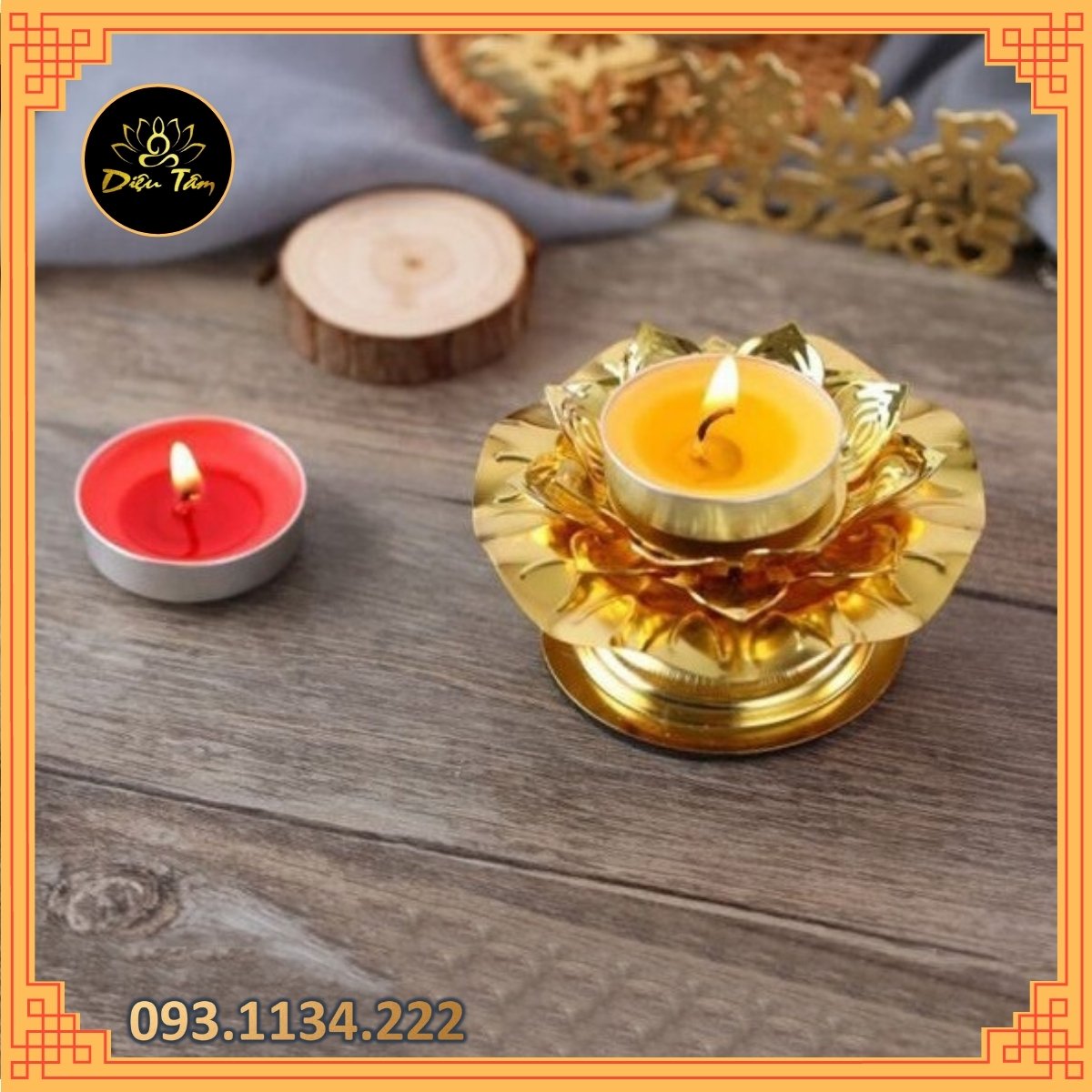 Nến bơ thực vật 100 viên cháy 1h, 2h,3h,4,8h nến cao cấp tealight cúng phật, đồ thờ cúng