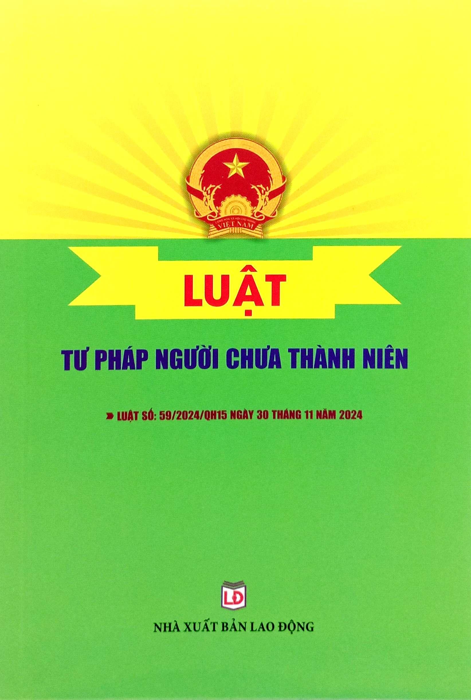 Sách - Luật Tư Pháp Người Chưa Thành Niên