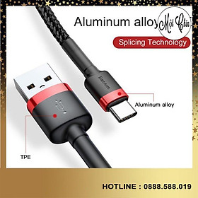 Cáp sạc nhanh, truyền dữ liệu tốc độ cao Baseus Cafule Type C -Hàng Chính Hãng