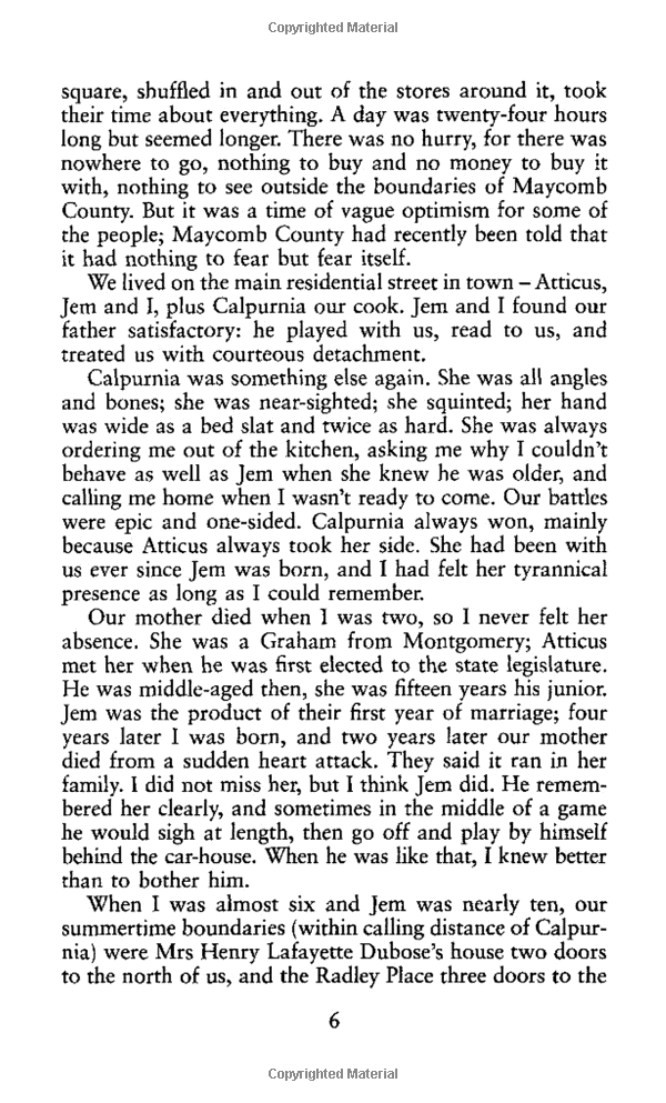 To Kill a Mockingbird