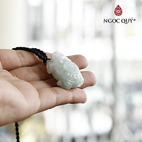 Mặt dây chuyền kim quy cẩm thạch 34x24mm mệnh hỏa mộc - Ngọc Quý Gemstones