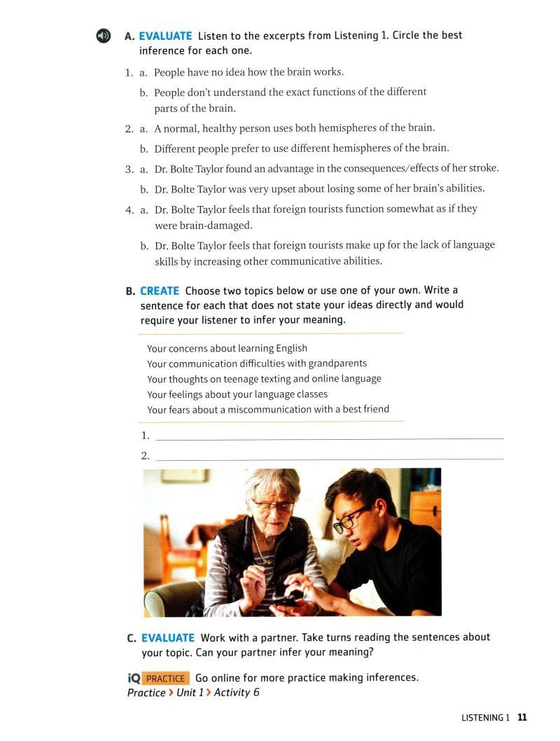 Q: Skills For Success: Level 5: Listening And Speaking Student Book With iQ Online Practice - 3rd Edition