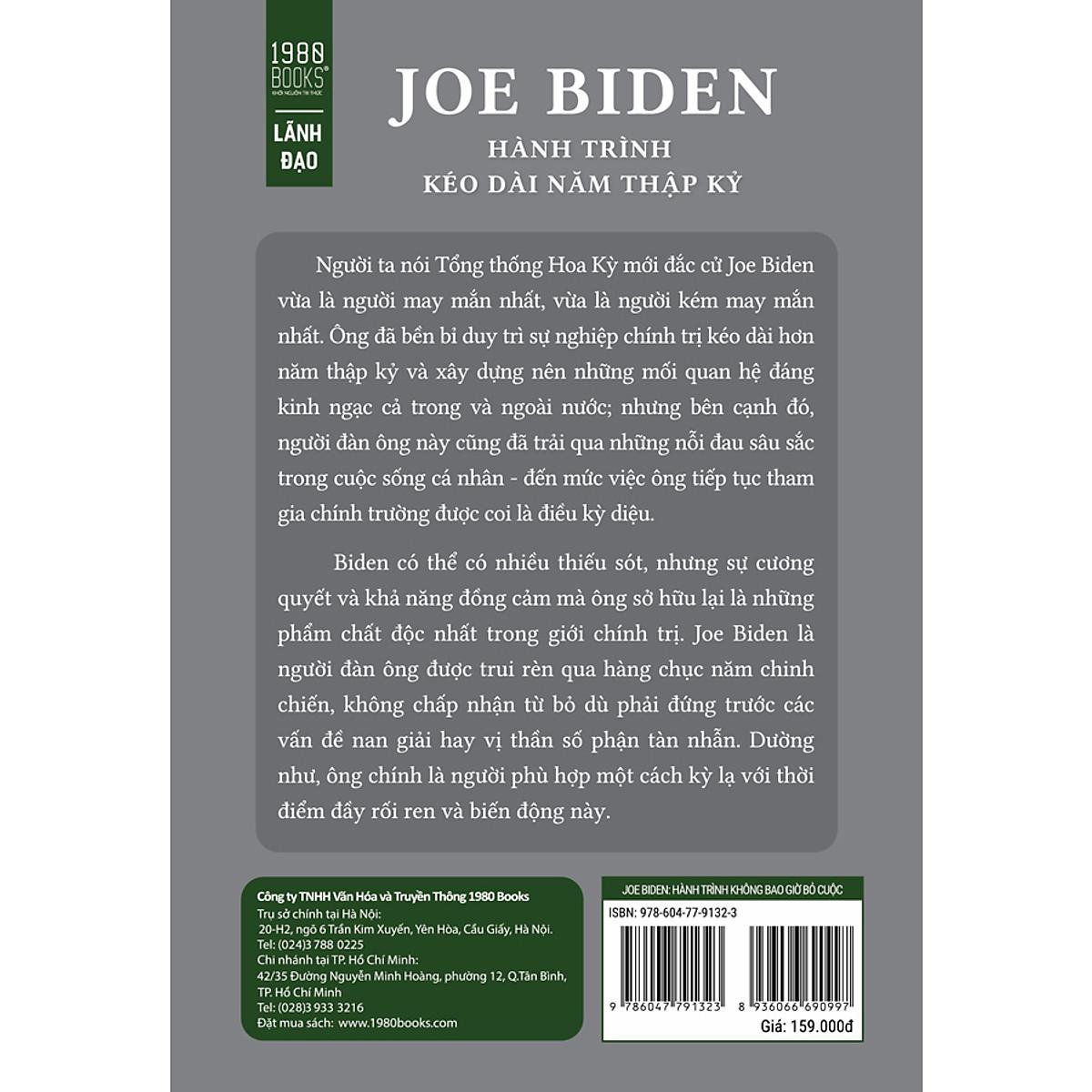 Joe Biden: Hành Trình Kéo Dài Năm Thập Kỷ - Bản Quyền