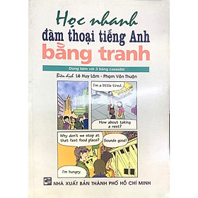 Sách - Học Nhanh Đàm Thoại Tiếng Anh Bằng Tranh - Nhân Trí Việt