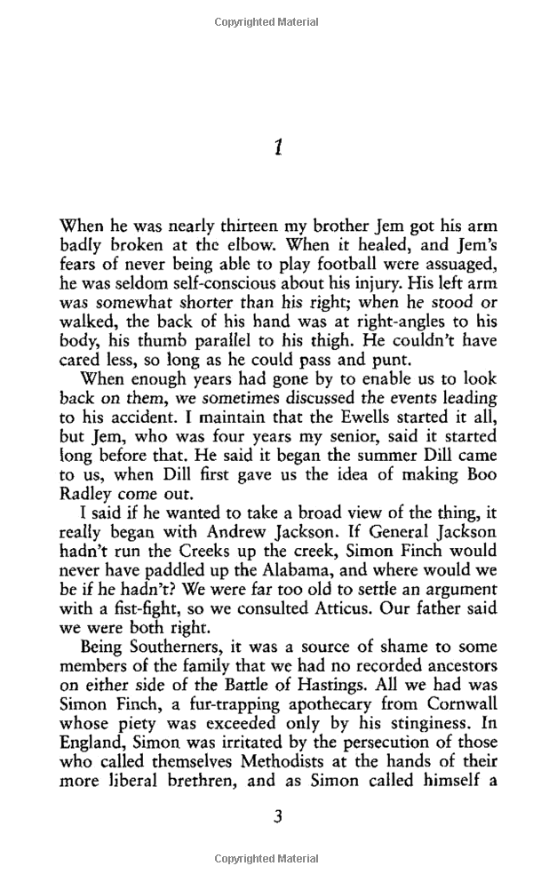 To Kill a Mockingbird