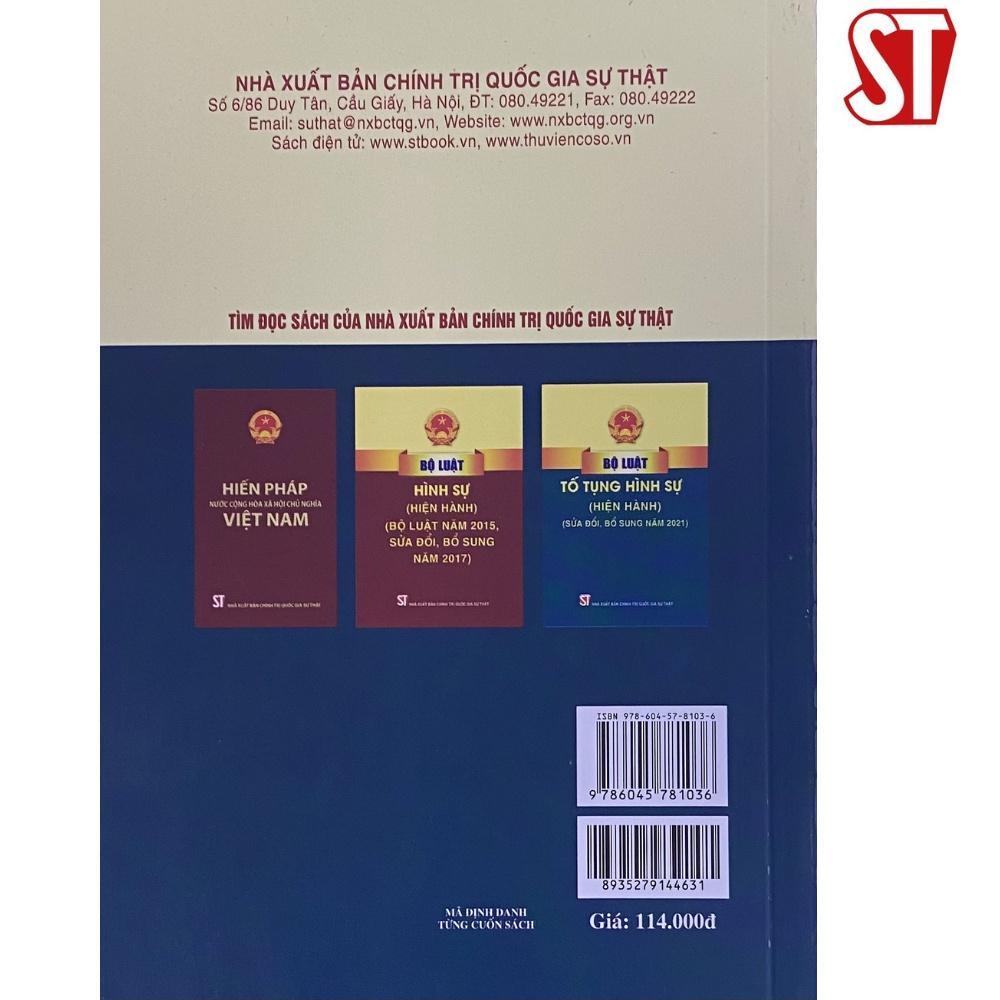 Sách - Bảo Đảm Quyền Con Người Trong Thi Hành Án Phạt Tù Tại Việt Nam - NXB Chính Trị Quốc Gia