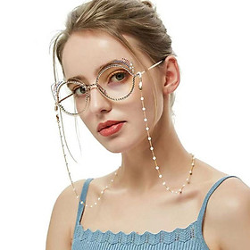 Dây đeo gọng kính ngọc trai phụ kiện hot trend mới nhất