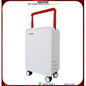 Vali cao cấp Macsim SMLV2306 cỡ 20 inch màu trắng, màu xanh, màu tím - Hàng loại 1