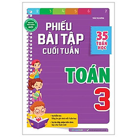 Phiếu Bài Tập Cuối Tuần Toán 3