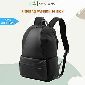 Balo laptop KINGBAG PASSION 14” trẻ trung, gọn nhẹ, tích hợp USB, ngăn tablet, đai vali tiện dụng - Hàng chính hãng