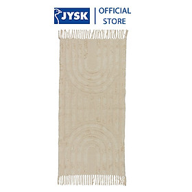 Thảm bếp | JYSK Tretorn | cotton | màu kem | R70xD140cm
