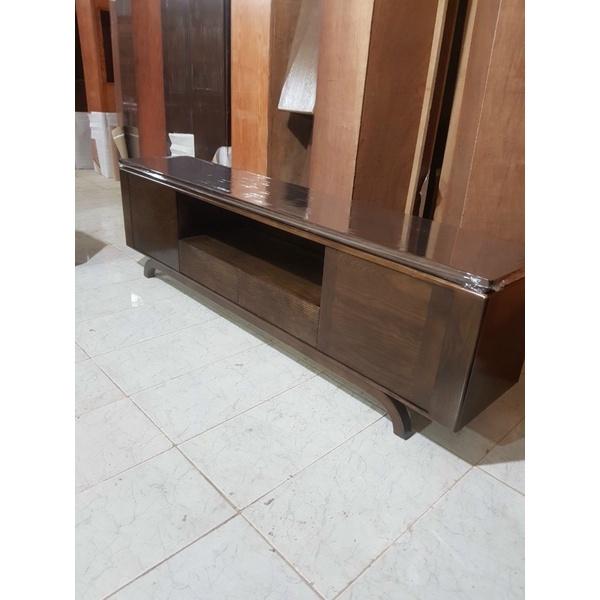 kệ hàn quốc chân cong gỗ sồi sơn 2 màu óc chó và hương vàng