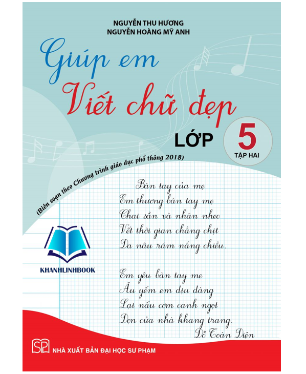 Sách - Giúp em viết chữ đẹp lớp 5 - tập 2 (Theo SGK CD và KNTT) (KP)