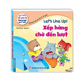 Sách - Rèn Luyện Thói Quen Tốt - Xếp Hàng Chờ Đến Lượt - Song Ngữ Anh Việt - Minh Thắng
