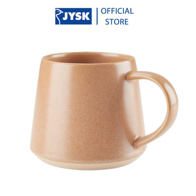 Cốc | JYSK Olle | gốm | nâu | DK9xC9cm