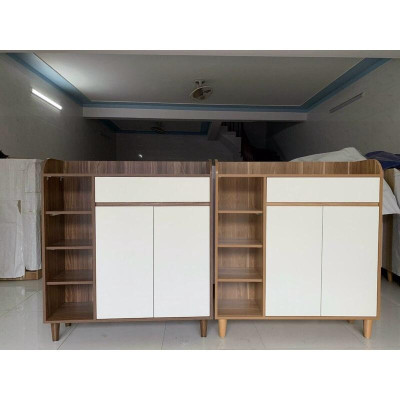 tủ giày gỗ mdf 3 cánh sang trọng