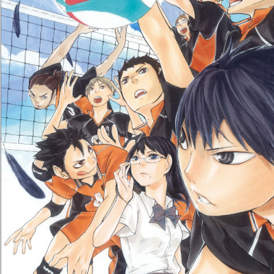 ハイキュー!!公式カラーイラスト集ハイカ JEISHI HAIKYUU ! ! KOUSHIKI KARA IRASUTO