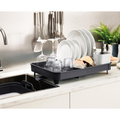 Kệ úp chén bát đóng mở thông minh Joseph Joseph màu xám - 850406