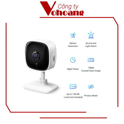 Camera WiFi Thông Minh TP-Link Tapo C100 An Ninh Cho Gia Đình - Hàng Chính Hãng