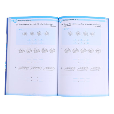 Toán Tài Năng - Từng Bước Chinh Phục Toán Học 2A (7-8 Tuổi)