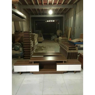 kệ tivi gỗ min .