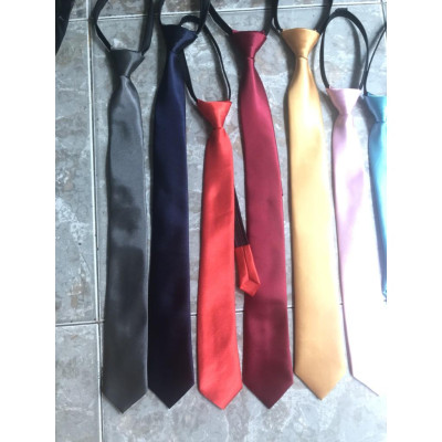 Cà vạt nam (nữ) bản 5cm - kèm dây kéo