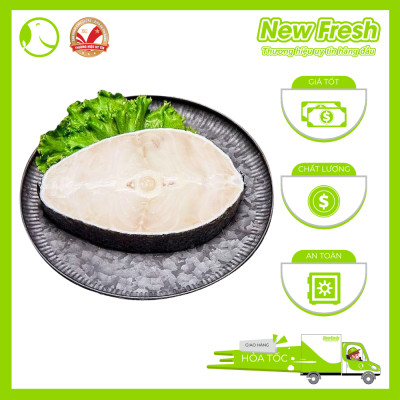 [GIAO NHANH HCM] Cá Tuyết Mỹ Cắt Khoanh - Khay 500Gr