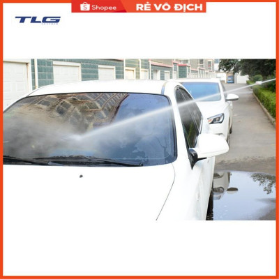 Bộ dây vòi xịt rửa xe, tưới cây, dọn dẹp nhà cửa 3-5m (cút đồng nối nhựa đen) 206843