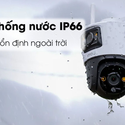 Camera Wifi 2 Mắt ngoài trời Imou Cruiser Dual 6MP IPC-S7XP-6M0WED hàng chính hãng