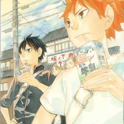 ハイキュー!!公式カラーイラスト集ハイカ JEISHI HAIKYUU ! ! KOUSHIKI KARA IRASUTO