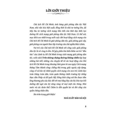Sách - Chủ Tịch Hồ Chí Minh Với Cuộc Hành Trình Của Thời Đại - Trên Những Chặng Đường Kháng Chiến - VIETNAMBOOK