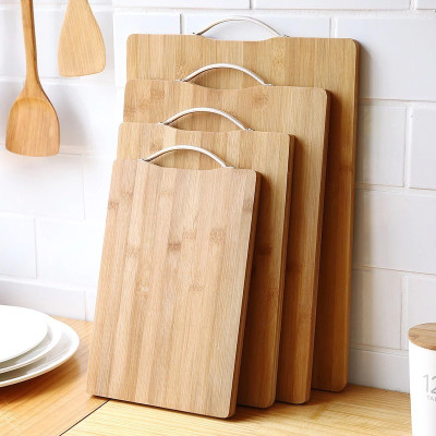 Thớt Gỗ Tre Có Khuy Treo Siêu Bền Đẹp Thớt Tre Kháng Khuẩn Loại 24x34cm